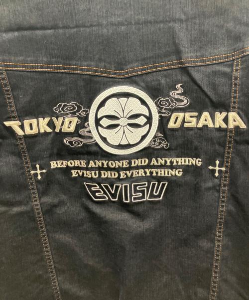 EVISU（エヴィス）EVISU (エヴィス) デニムジャケット インディゴ サイズ:SIZE Lの古着・服飾アイテム