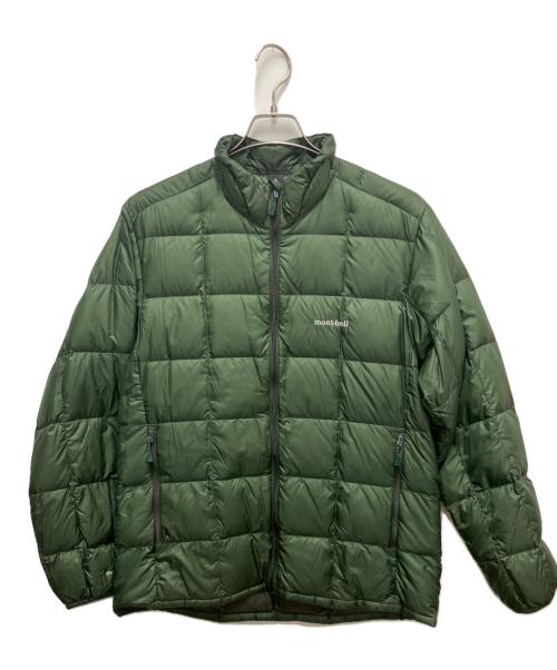 mont-bell（モンベル）mont-bell (モンベル) ダウンジャケット グリーン サイズ:Mの古着・服飾アイテム