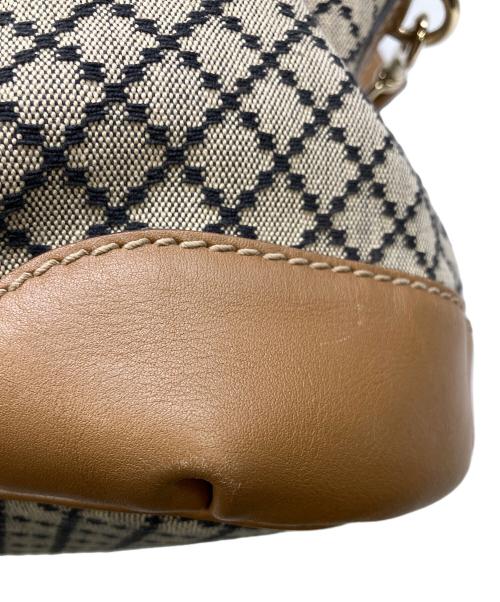 GUCCI（グッチ）GUCCI (グッチ) ハンドバッグ ブラウンの古着・服飾アイテム