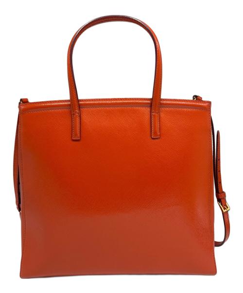 PRADA（プラダ）PRADA (プラダ) 2WAYショルダーバッグ ブラウンの古着・服飾アイテム