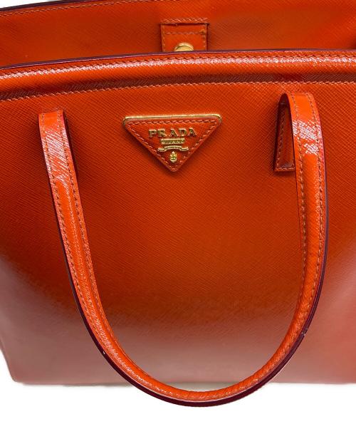 PRADA（プラダ）PRADA (プラダ) 2WAYショルダーバッグ ブラウンの古着・服飾アイテム