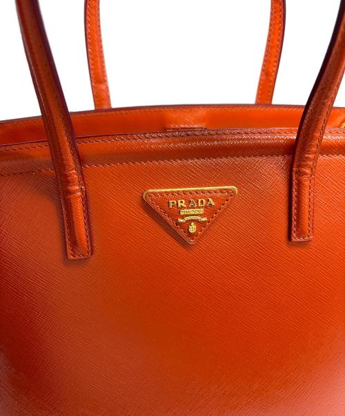 PRADA（プラダ）PRADA (プラダ) 2WAYショルダーバッグ ブラウンの古着・服飾アイテム