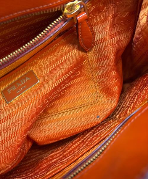 PRADA（プラダ）PRADA (プラダ) 2WAYショルダーバッグ ブラウンの古着・服飾アイテム