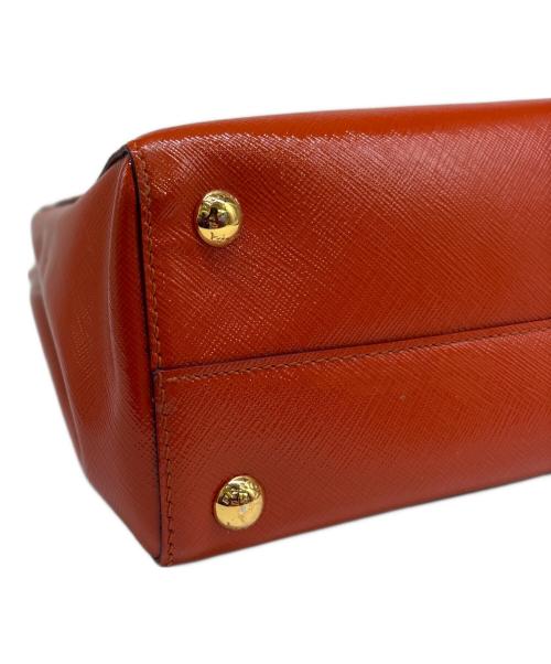 PRADA（プラダ）PRADA (プラダ) 2WAYショルダーバッグ ブラウンの古着・服飾アイテム