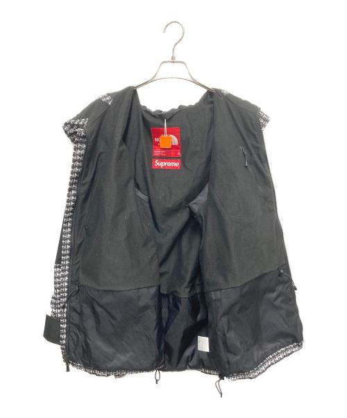 SUPREME（シュプリーム）SUPREME (シュプリーム) THE NORTH FACE (ザ ノース フェイス) ジャケット ブラック×ホワイト サイズ:SIZE Lの古着・服飾アイテム