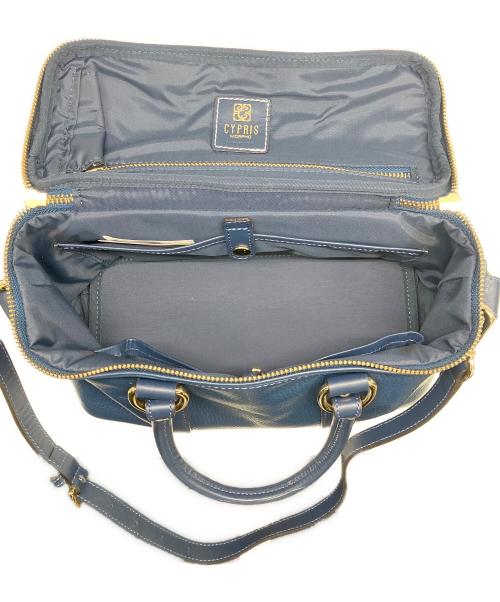 CYPRIS（キプリス）CYPRIS (キプリス) 2WAYバッグ ブルーの古着・服飾アイテム
