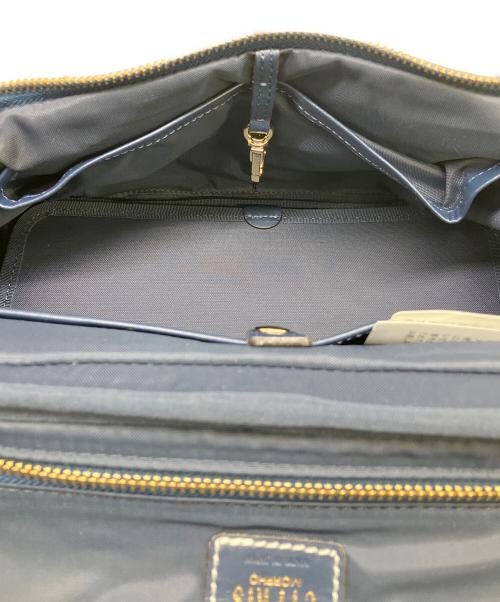 CYPRIS（キプリス）CYPRIS (キプリス) 2WAYバッグ ブルーの古着・服飾アイテム