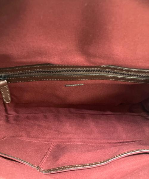 土屋鞄（ツチヤカバン）土屋鞄 (ツチヤカバン) ハーネスクロークミニボストンバッグ ブラウンの古着・服飾アイテム