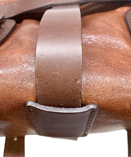 土屋鞄（ツチヤカバン）土屋鞄 (ツチヤカバン) ハーネスクロークミニボストンバッグ ブラウンの古着・服飾アイテム