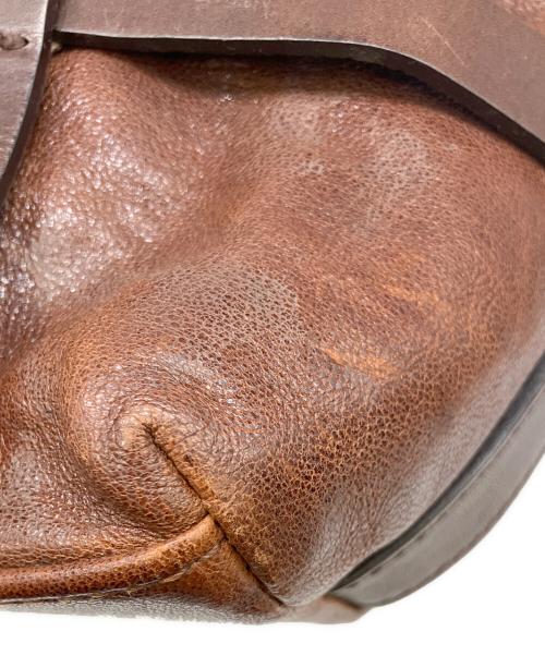 土屋鞄（ツチヤカバン）土屋鞄 (ツチヤカバン) ハーネスクロークミニボストンバッグ ブラウンの古着・服飾アイテム