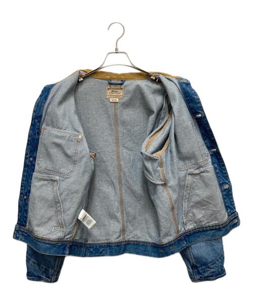 POLO RALPH LAUREN（ポロ・ラルフローレン）POLO RALPH LAUREN (ポロ・ラルフローレン) デニムジャケット インディゴ サイズ:SIZE XSの古着・服飾アイテム