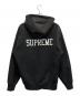 SUPREME (シュプリーム) パーカー ブラック サイズ:SIZE XL：20000円