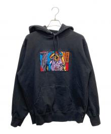 SUPREME（シュプリーム）の古着「パーカー」｜ブラック