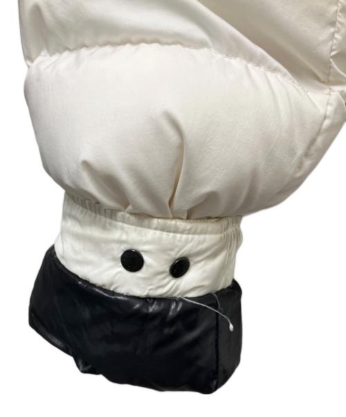 MONCLER（モンクレール）MONCLER (モンクレール) ダウンジャケット ブラック×ホワイト サイズ:SIZE5の古着・服飾アイテム