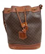 CELINEセリーヌ）の古着「巾着ショルダーバッグ」｜ブラウン