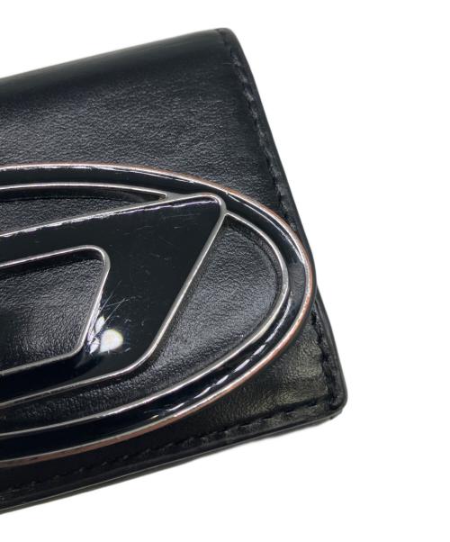 DIESEL（ディーゼル）DIESEL (ディーゼル) 3つ折り財布 ブラックの古着・服飾アイテム