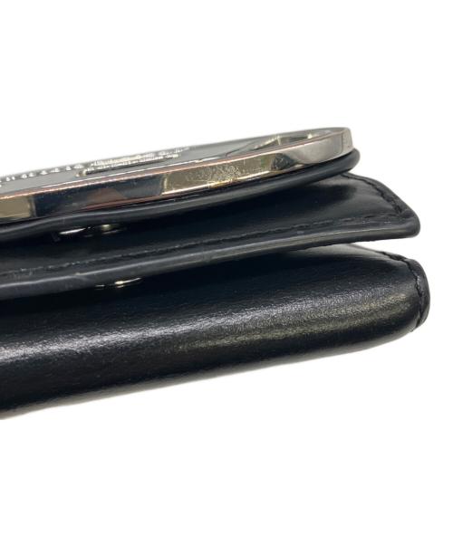 DIESEL（ディーゼル）DIESEL (ディーゼル) 3つ折り財布 ブラックの古着・服飾アイテム