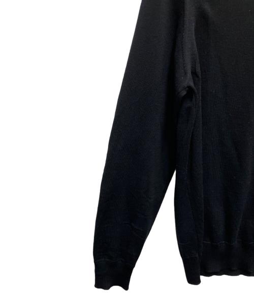 STONE ISLAND（ストーンアイランド）STONE ISLAND (ストーンアイランド) 薄手ニット ブラック サイズ:SIZE Sの古着・服飾アイテム