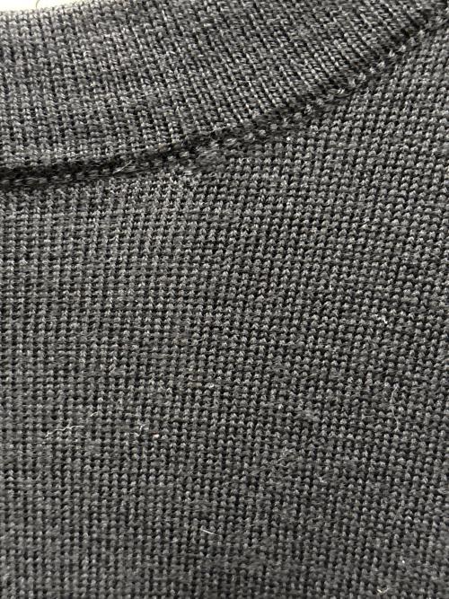 STONE ISLAND（ストーンアイランド）STONE ISLAND (ストーンアイランド) 薄手ニット ブラック サイズ:SIZE Sの古着・服飾アイテム