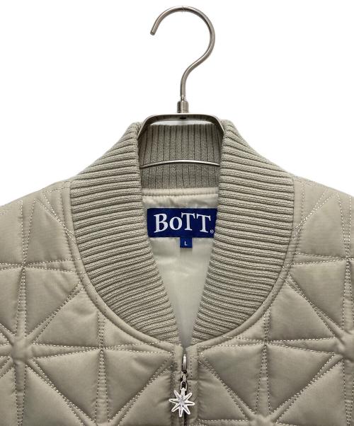 BoTT（ボット）BoTT (ボット) Quilted Sparkle Vest ベージュ サイズ:SIZE Lの古着・服飾アイテム