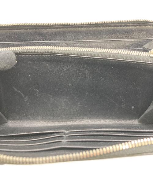 BALENCIAGA（バレンシアガ）BALENCIAGA (バレンシアガ) ラウンドファスナー長財布 ブラックの古着・服飾アイテム