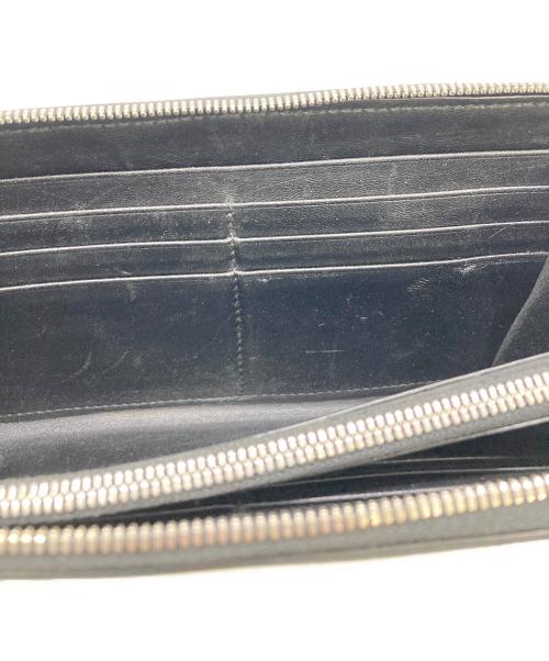 BALENCIAGA（バレンシアガ）BALENCIAGA (バレンシアガ) ラウンドファスナー長財布 ブラックの古着・服飾アイテム