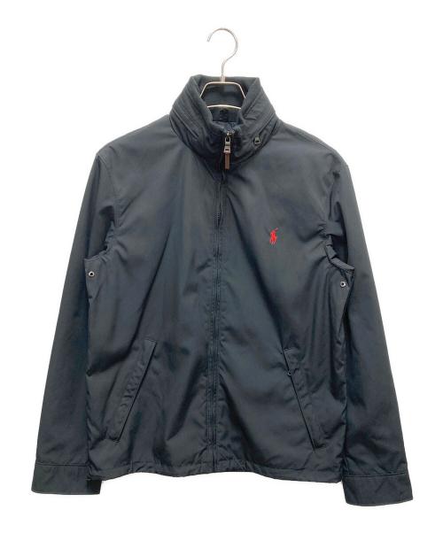 POLO RALPH LAUREN（ポロ・ラルフローレン）POLO RALPH LAUREN (ポロ・ラルフローレン) ジップアップジャケット ブラック サイズ:SIZE Sの古着・服飾アイテム