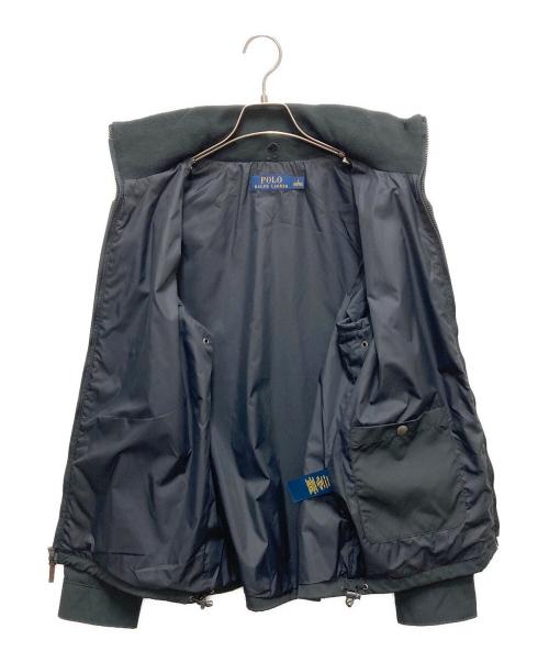 POLO RALPH LAUREN（ポロ・ラルフローレン）POLO RALPH LAUREN (ポロ・ラルフローレン) ジップアップジャケット ブラック サイズ:SIZE Sの古着・服飾アイテム