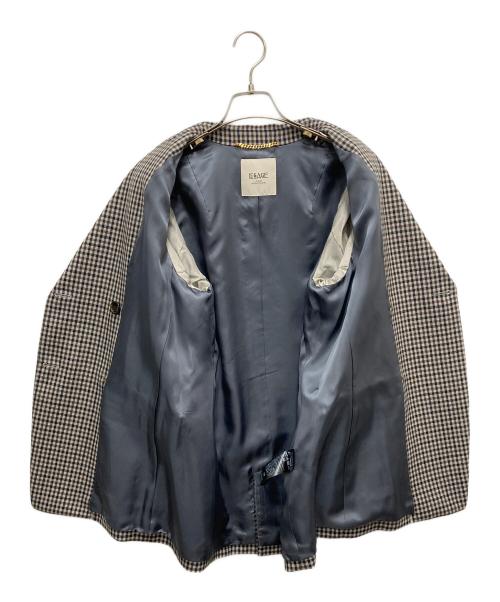 JOURNAL STANDARD L’essage（ジャーナルスタンダードレサージュ）JOURNAL STANDARD L’essage (ジャーナルスタンダードレサージュ) 2/48チェックジャケット ベージュ サイズ:SIZE 38の古着・服飾アイテム