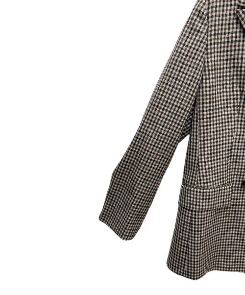 JOURNAL STANDARD L’essage（ジャーナルスタンダードレサージュ）JOURNAL STANDARD L’essage (ジャーナルスタンダードレサージュ) 2/48チェックジャケット ベージュ サイズ:SIZE 38の古着・服飾アイテム