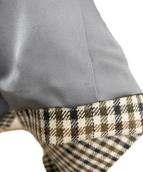 JOURNAL STANDARD L’essage（ジャーナルスタンダードレサージュ）JOURNAL STANDARD L’essage (ジャーナルスタンダードレサージュ) 2/48チェックジャケット ベージュ サイズ:SIZE 38の古着・服飾アイテム