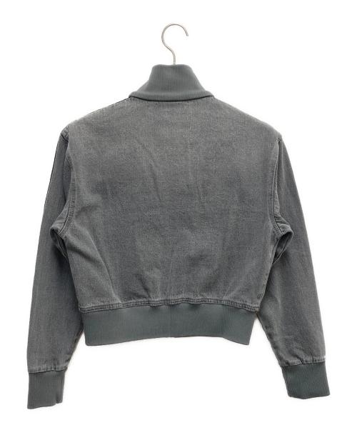 adidas（アディダス）adidas (アディダス) トラックトップデニムジャケット グレー サイズ:SIZE M 未使用品の古着・服飾アイテム