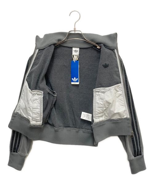 adidas（アディダス）adidas (アディダス) トラックトップデニムジャケット グレー サイズ:SIZE M 未使用品の古着・服飾アイテム
