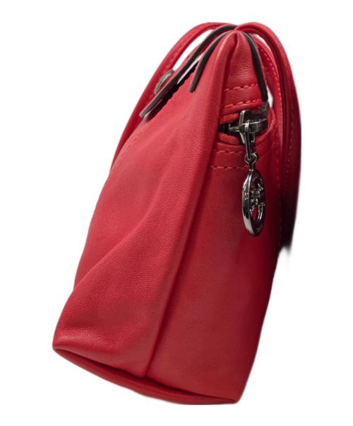 LONGCHAMP（ロンシャン）LONGCHAMP (ロンシャン) クロスボディバッグ レッドの古着・服飾アイテム