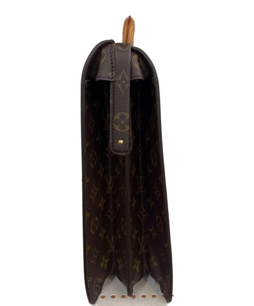 LOUIS VUITTON（ルイ ヴィトン）LOUIS VUITTON (ルイ ヴィトン) ビジネスバッグ ブラウンの古着・服飾アイテム