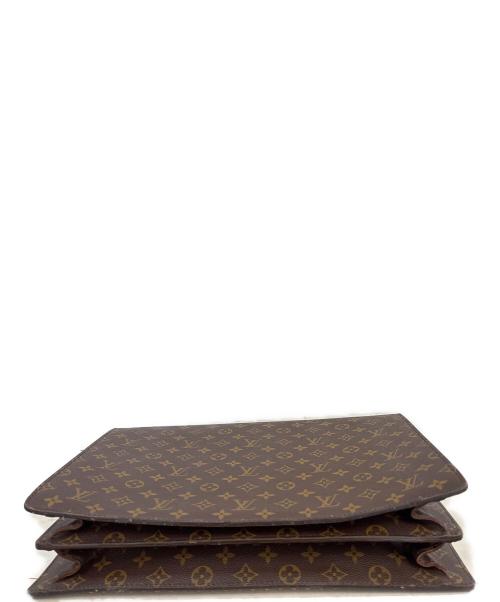 LOUIS VUITTON（ルイ ヴィトン）LOUIS VUITTON (ルイ ヴィトン) ビジネスバッグ ブラウンの古着・服飾アイテム