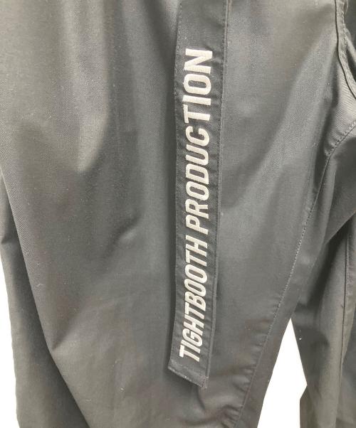 TIGHTBOOTH PRODUCTION（タイトブースプロダクション）TIGHTBOOTH PRODUCTION (タイトブースプロダクション) BAGGY SLACKS ブラック サイズ:SIZE Mの古着・服飾アイテム