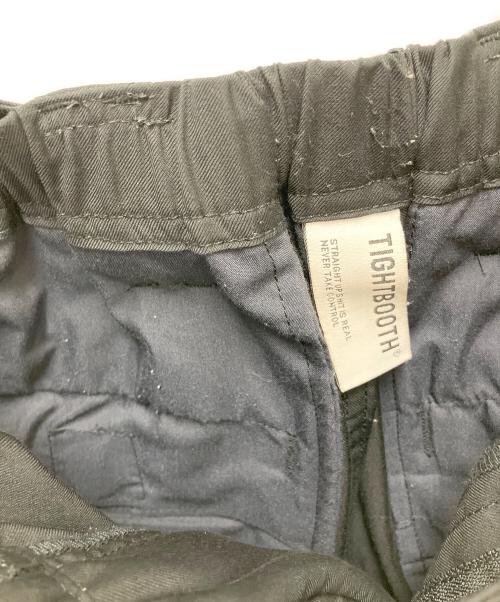 TIGHTBOOTH PRODUCTION（タイトブースプロダクション）TIGHTBOOTH PRODUCTION (タイトブースプロダクション) BAGGY SLACKS ブラック サイズ:SIZE Mの古着・服飾アイテム
