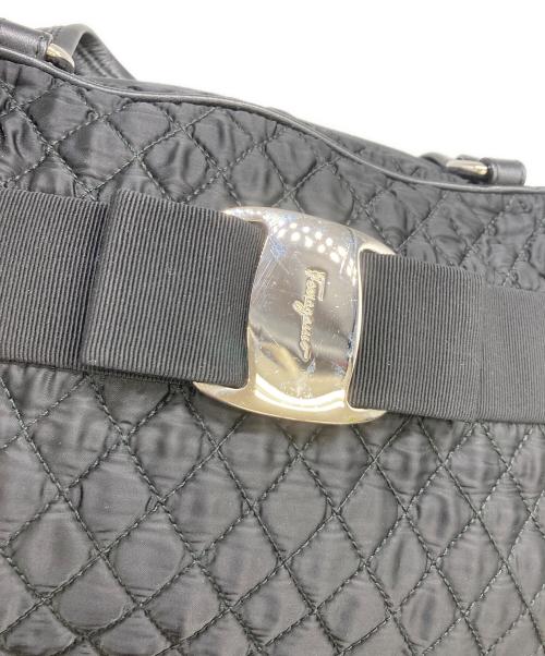 Ferragamo（フェラガモ）Ferragamo (フェラガモ) 2WAYショルダーバッグ ブラックの古着・服飾アイテム