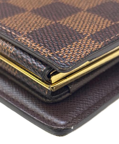 LOUIS VUITTON（ルイ ヴィトン）LOUIS VUITTON (ルイ ヴィトン) 2つ折り財布 ブラウンの古着・服飾アイテム