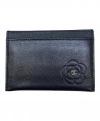 CHANELシャネル）の古着「カードケース」｜ブラック