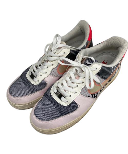 NIKE（ナイキ）NIKE (ナイキ) スニーカー　ナイキ エア フォース 1 ’07 プレミアム ホワイト×ピンク サイズ:28の古着・服飾アイテム