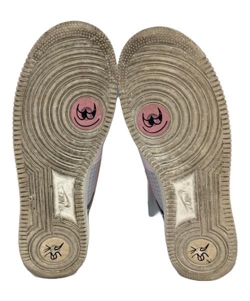 NIKE（ナイキ）NIKE (ナイキ) スニーカー　ナイキ エア フォース 1 ’07 プレミアム ホワイト×ピンク サイズ:28の古着・服飾アイテム