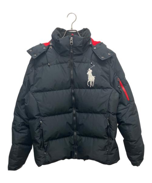 POLO RALPH LAUREN（ポロ・ラルフローレン）POLO RALPH LAUREN (ポロ・ラルフローレン) ダウンジャケット ブラック サイズ:SIZE Lの古着・服飾アイテム