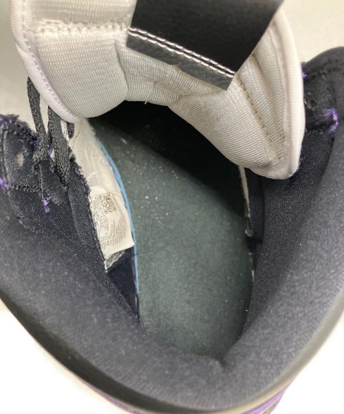 NIKE（ナイキ）NIKE (ナイキ) ハイカットスニーカー パープル×ホワイト サイズ:SIZE 27.5cmの古着・服飾アイテム