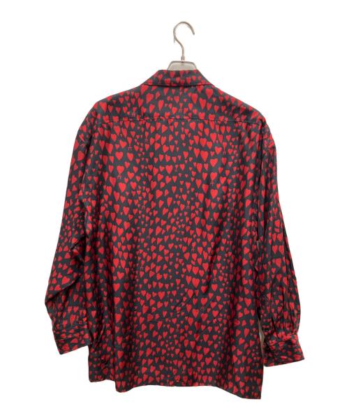 ami（アミ）ami (アミ) 総柄シャツ ブラック サイズ:SIZE　38の古着・服飾アイテム