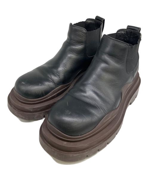 BOTTEGA VENETA（ボッテガベネタ）BOTTEGA VENETA (ボッテガベネタ) サイドゴアブーツ ブラック サイズ:SIZE 40の古着・服飾アイテム