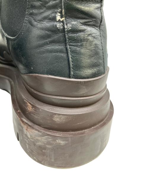 BOTTEGA VENETA（ボッテガベネタ）BOTTEGA VENETA (ボッテガベネタ) サイドゴアブーツ ブラック サイズ:SIZE 40の古着・服飾アイテム