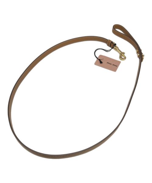 MIU MIU（ミュウミュウ）MIU MIU (ミュウミュウ) ペットリード ピンクの古着・服飾アイテム