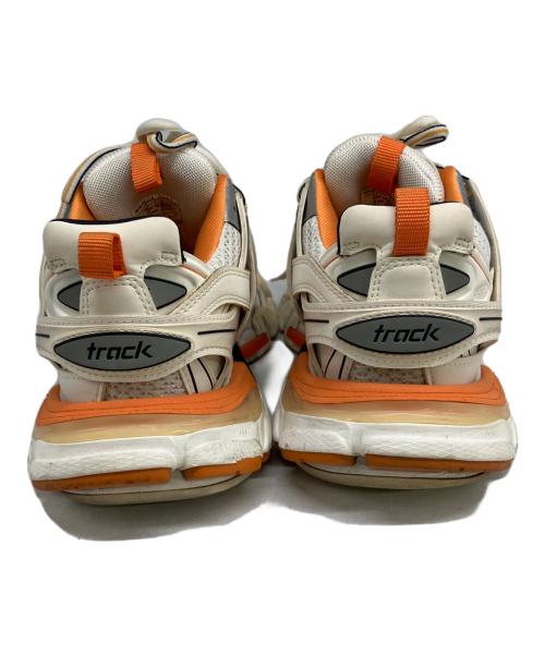 BALENCIAGA（バレンシアガ）BALENCIAGA (バレンシアガ) ローカットスニーカー ホワイト×オレンジ サイズ:SIZE　24cmの古着・服飾アイテム